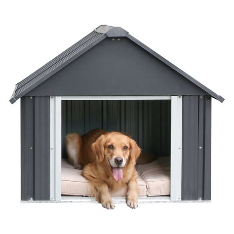 metal dog house australia|heavy duty insulated dog houses.